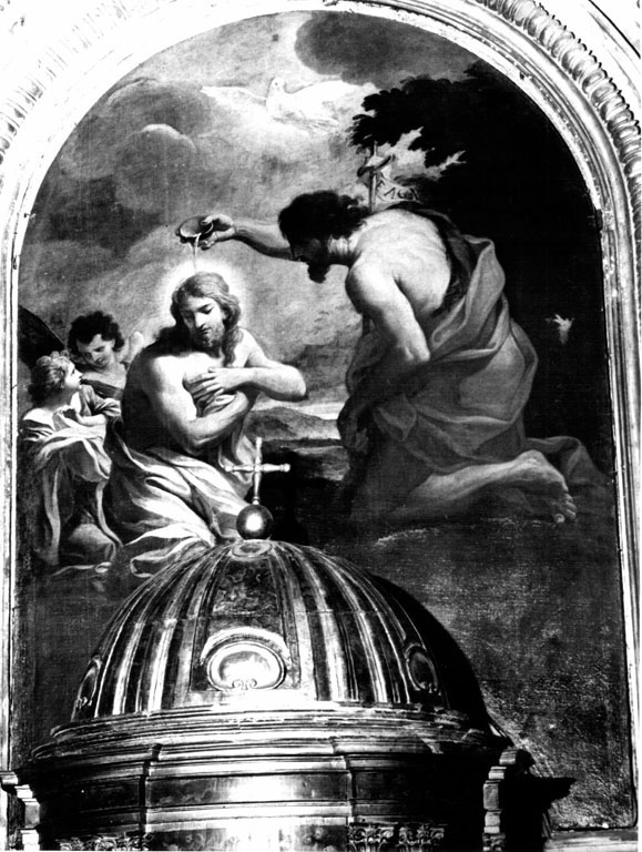 Battesimo di Cristo (dipinto) di Gimignani Ludovico (sec. XVII)