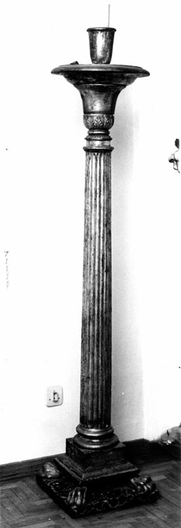 candelabro, serie - ambito romano (prima metà sec. XIX)