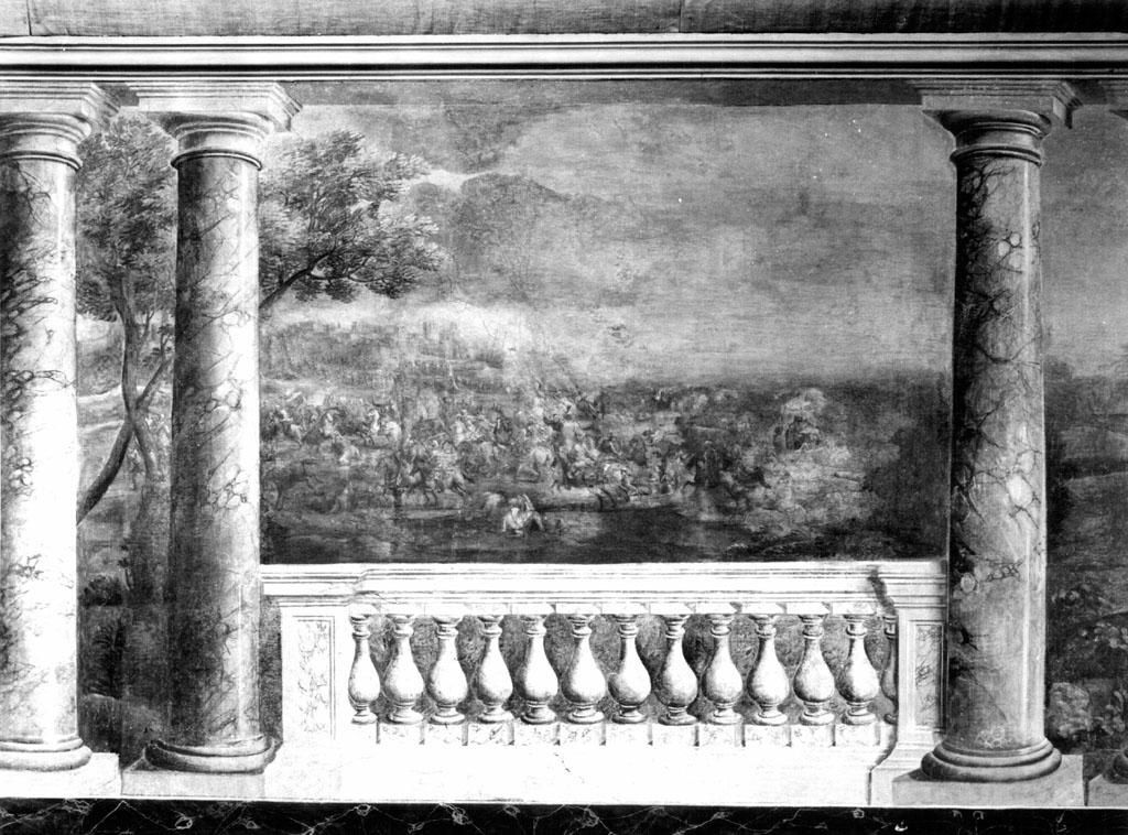 Battaglia di Otranto (dipinto) di Reder Cristian detto Monsù Leandro, Simonot François detto Monsù Francesco Borgognone, Gamba Paolo (sec. XVIII)