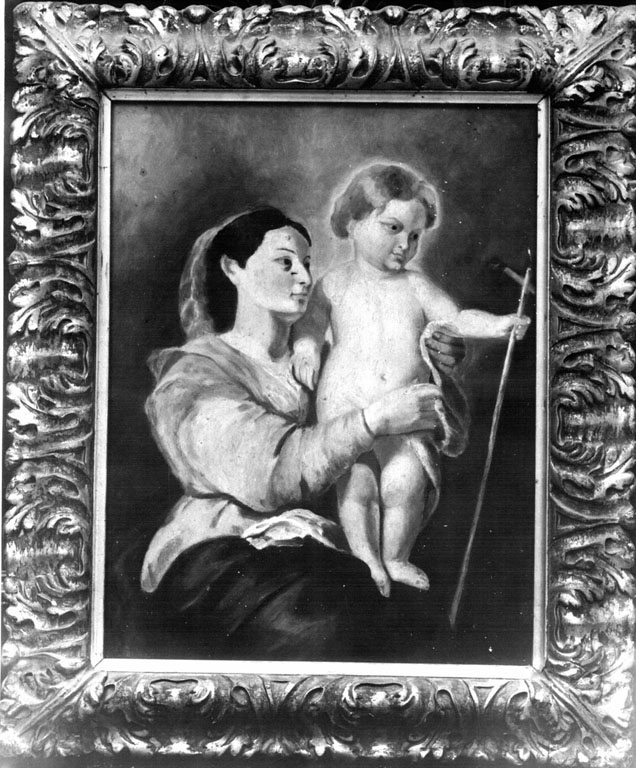 Madonna con Gesù Bambino (dipinto) - ambito romano (fine sec. XIX)
