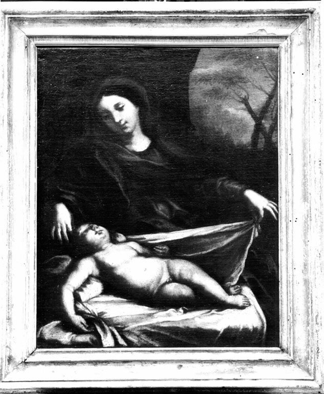 Madonna con Gesù Bambino (dipinto) - ambito romano (sec. XVII)