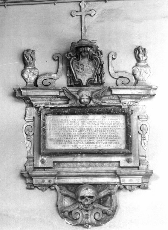 monumento funebre - ambito romano (sec. XVII)