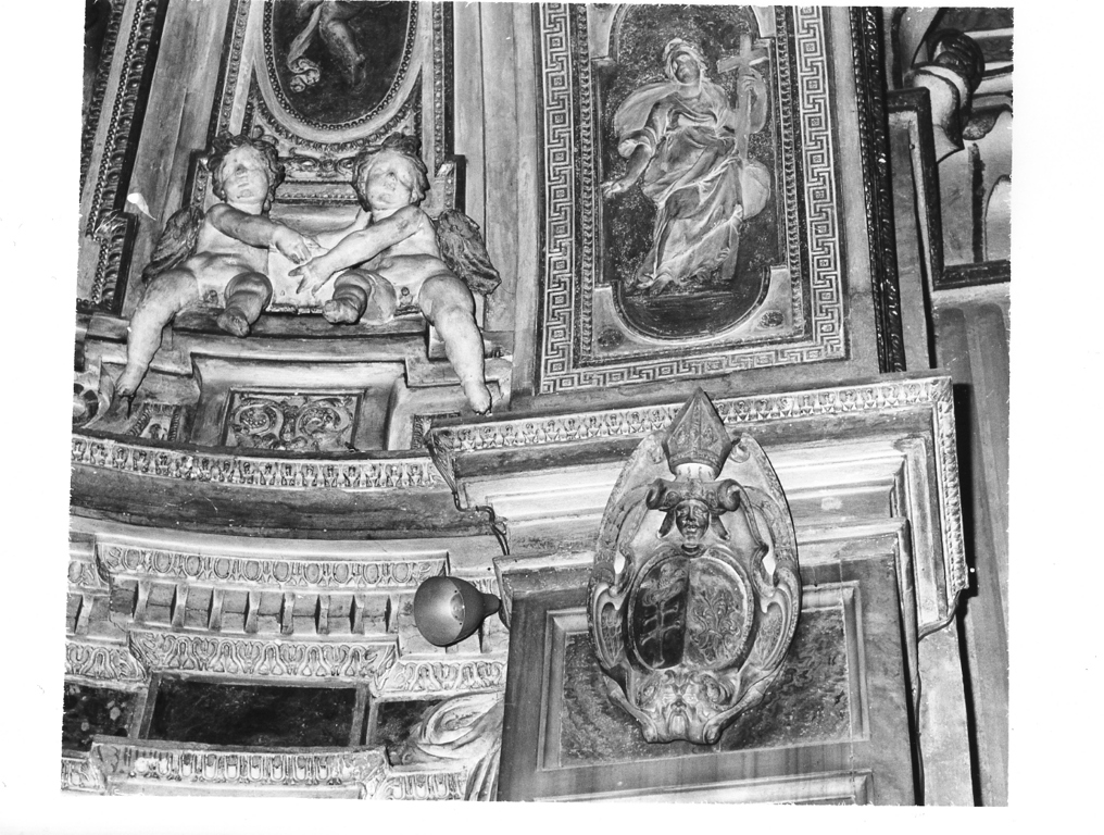 stemma del Commendatore Antonio Migliore (rilievo, coppia) - ambito romano (sec. XVI)