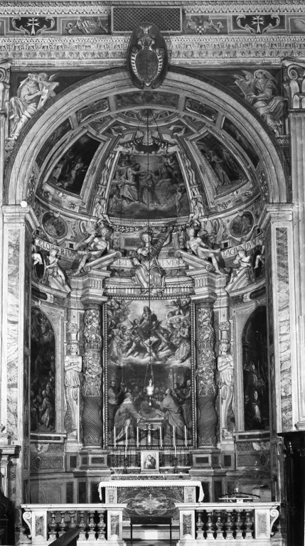 paliotto - a pannello piano, elemento d'insieme - ambito laziale (sec. XVI)