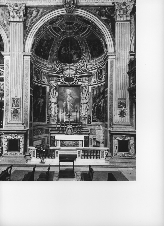 altare, complesso decorativo di Petta Marcantonio (attribuito) (sec. XVI)