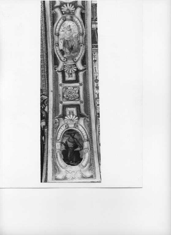 San Marco Evangelista (dipinto, elemento d'insieme) di Agresti Livio detto Ricciutino (attribuito) (sec. XVI)