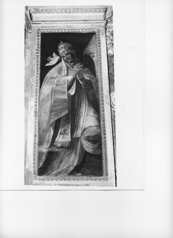 San Gregorio (dipinto, elemento d'insieme) di Agresti Livio detto Ricciutino (attribuito) (sec. XVI)