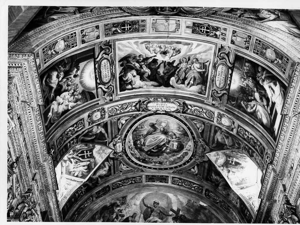 motivi decorativi (dipinto, complesso decorativo) di Zucchi Francesco (attribuito) (sec. XVI)