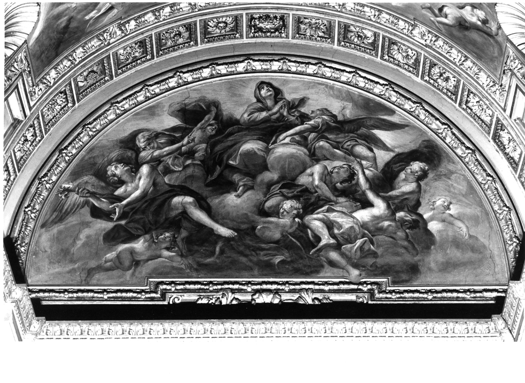 assunzione della Madonna (dipinto) di Beinaschi Giovan Battista (attribuito) (sec. XVII)