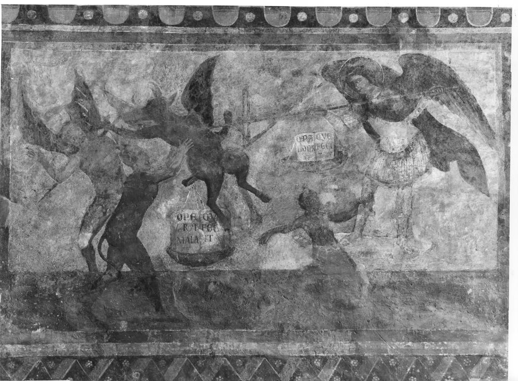 storie del conte Enrico devoto di San Lorenzo (dipinto, serie) di Maestro Paolo (attribuito), Maestro Filippo (attribuito) (fine sec. XIII)