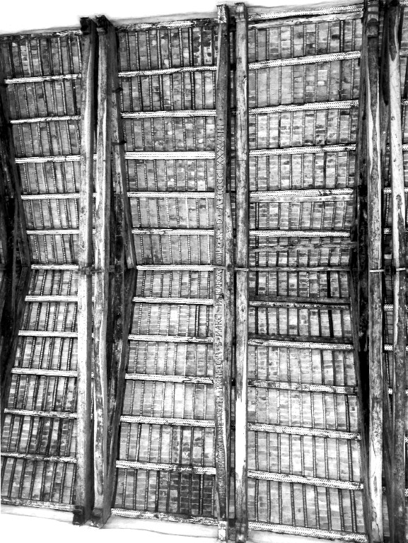 soffitto di Maestro Pasquino da Pontassieve (attribuito) (sec. XV)