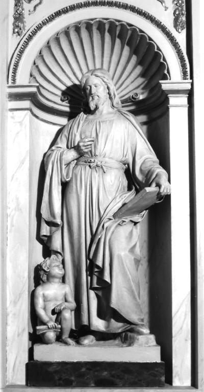 San Matteo (statua) di Galletti Stefano (attribuito) (sec. XIX)
