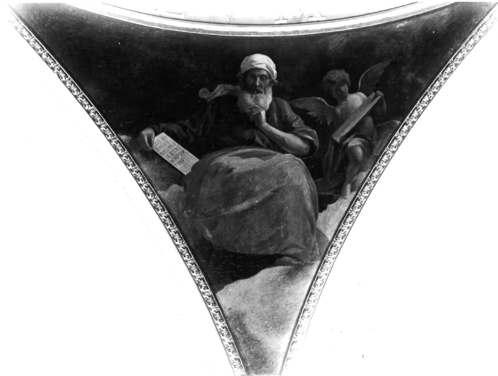 profeta (dipinto) di Caroselli Cesare (attribuito) (ultimo quarto sec. XIX)