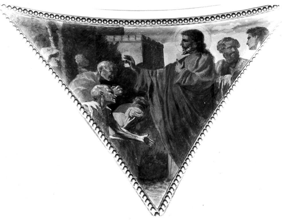Episodio della vita di Cristo (dipinto) di Monti Virginio (attribuito) (ultimo quarto sec. XIX)