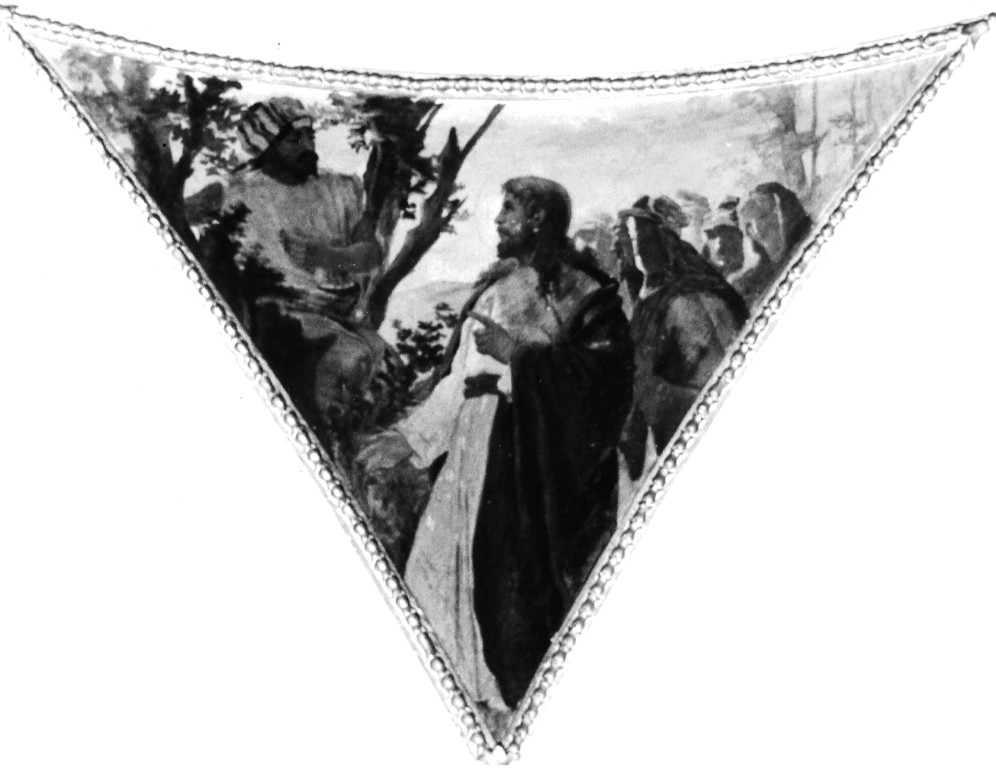 episodio della vita di Cristo (dipinto) di Monti Virginio (attribuito) (ultimo quarto sec. XIX)