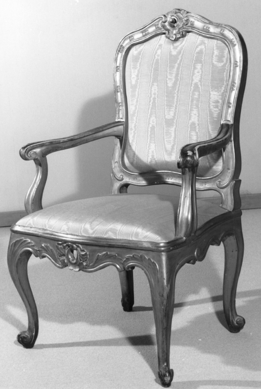 poltrona - ambito romano (metà sec. XVIII)