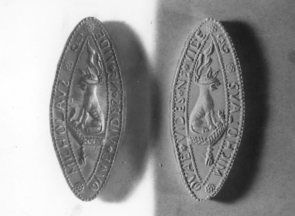 sigillo - ambito italiano (secc. XVI/ XVIII)