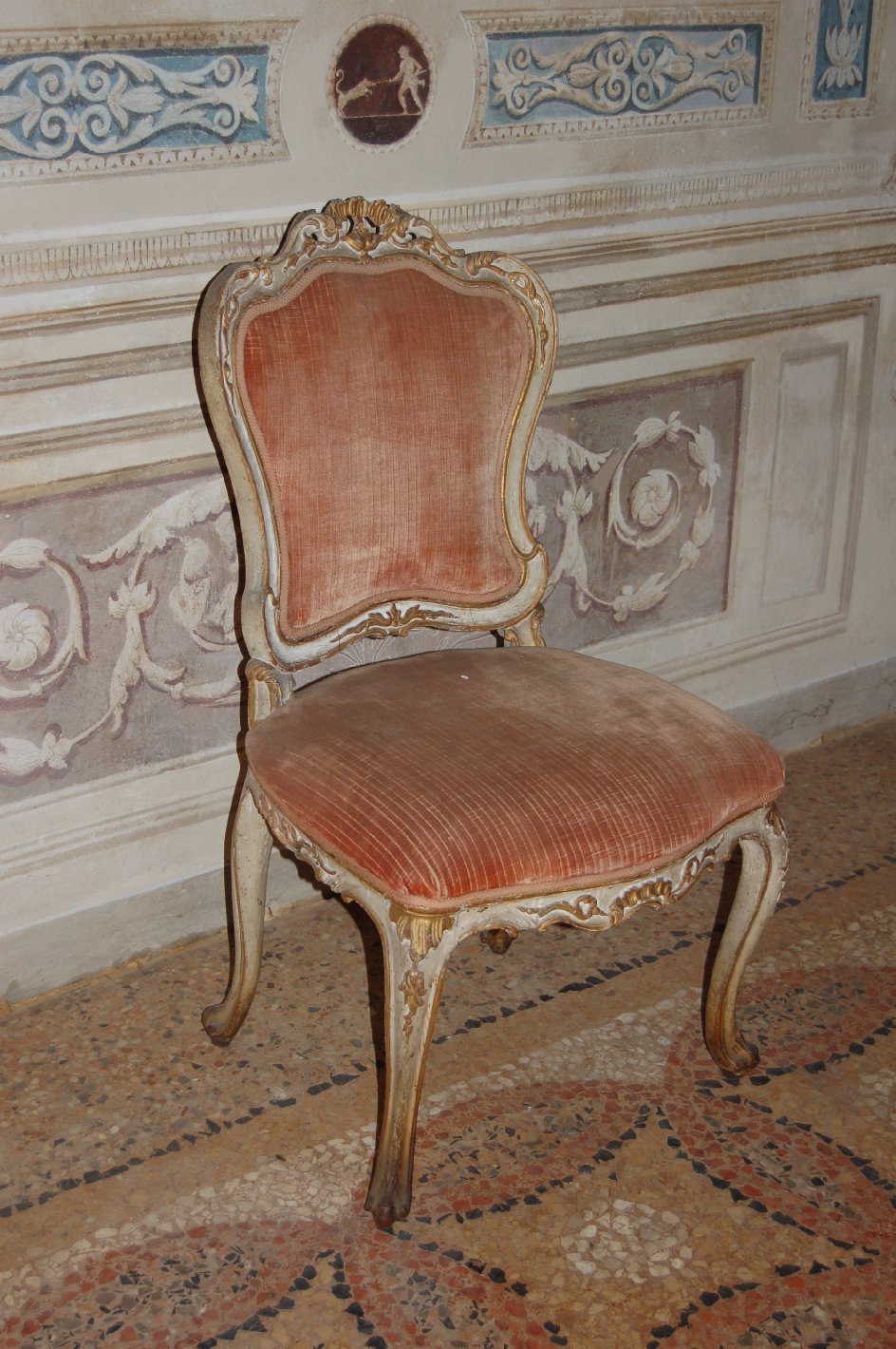 sedia, serie - ambito Italia settentrionale (seconda metà sec. XVIII)