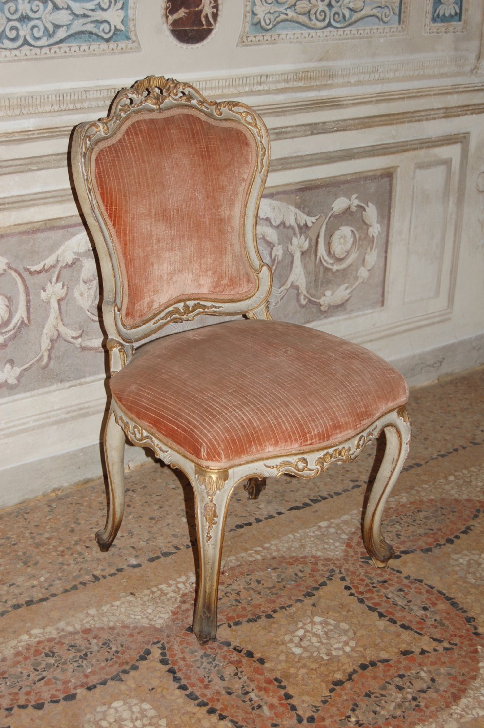 sedia, serie - ambito Italia settentrionale (seconda metà sec. XVIII)