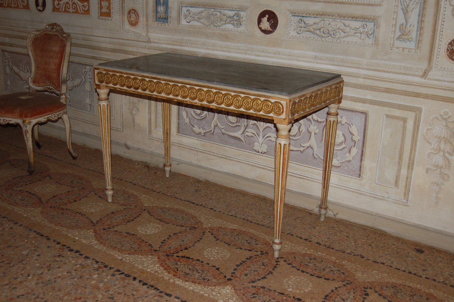 tavolo da muro, serie - ambito lombardo (ultimo quarto sec. XVIII)