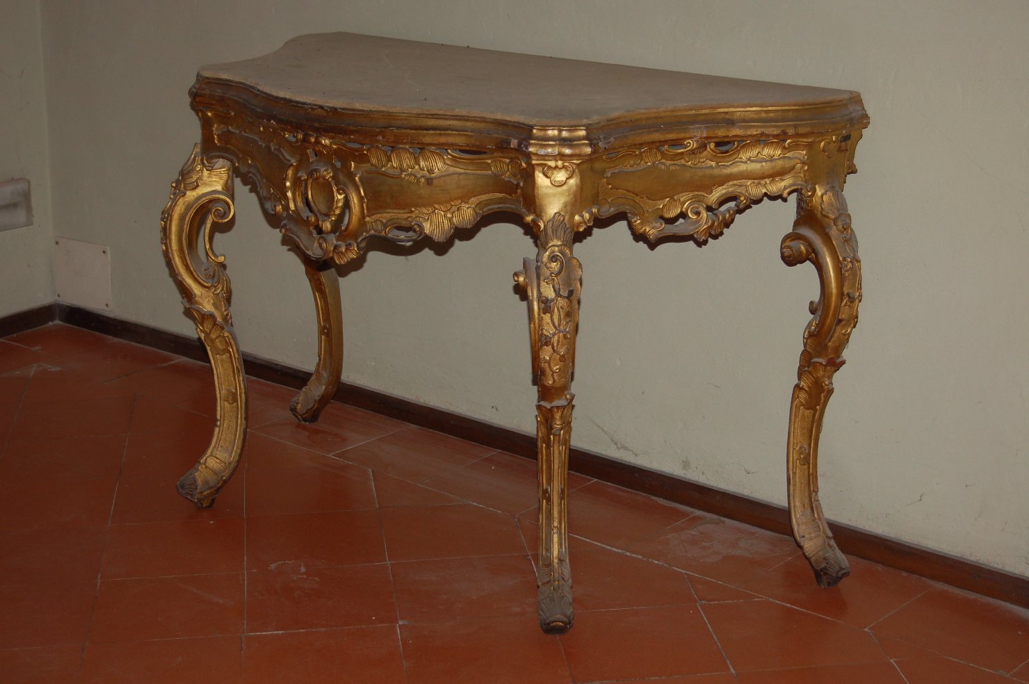 tavolo da muro, serie - ambito veneziano (sec. XVIII)