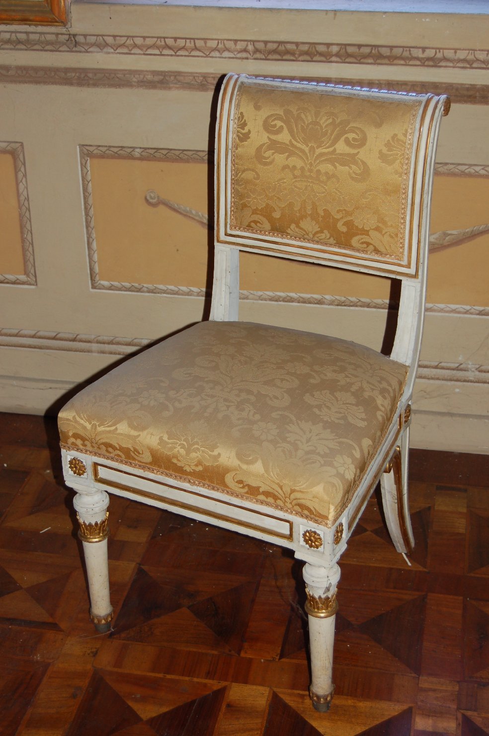 sedia, serie - ambito lombardo (secc. XVIII/ XIX)