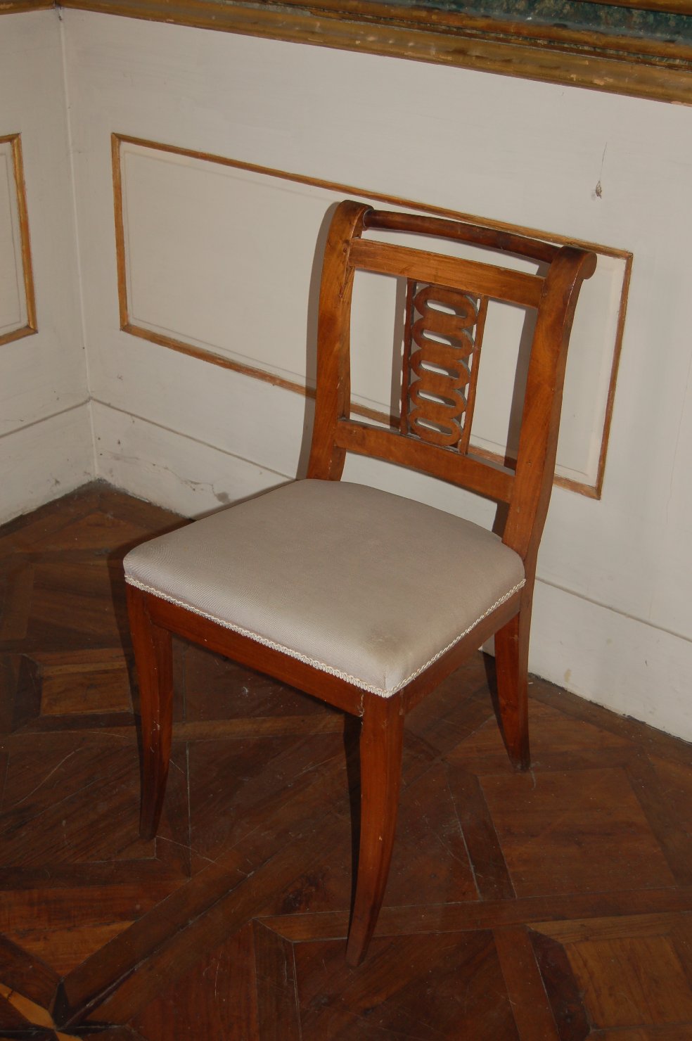 sedia, serie - ambito lombardo (primo quarto sec. XIX)