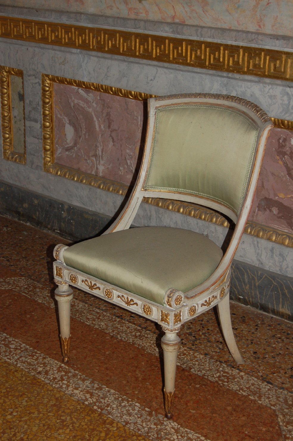 sedia, serie - ambito lombardo (secc. XVIII/ XIX)