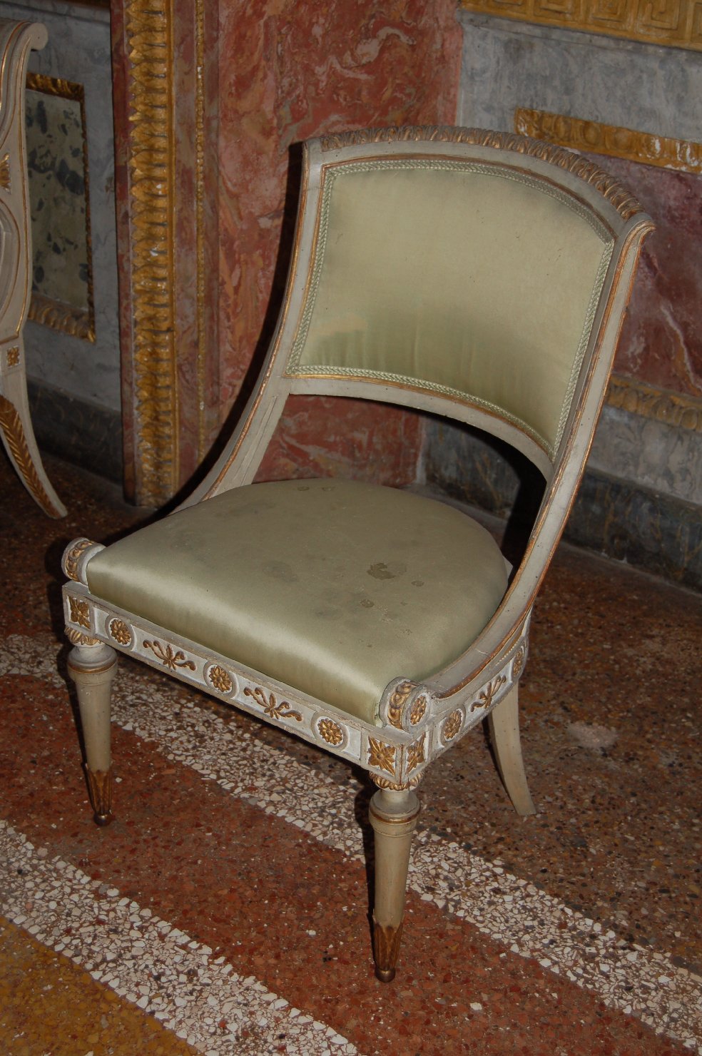 sedia, serie - ambito lombardo (secc. XVIII/ XIX)