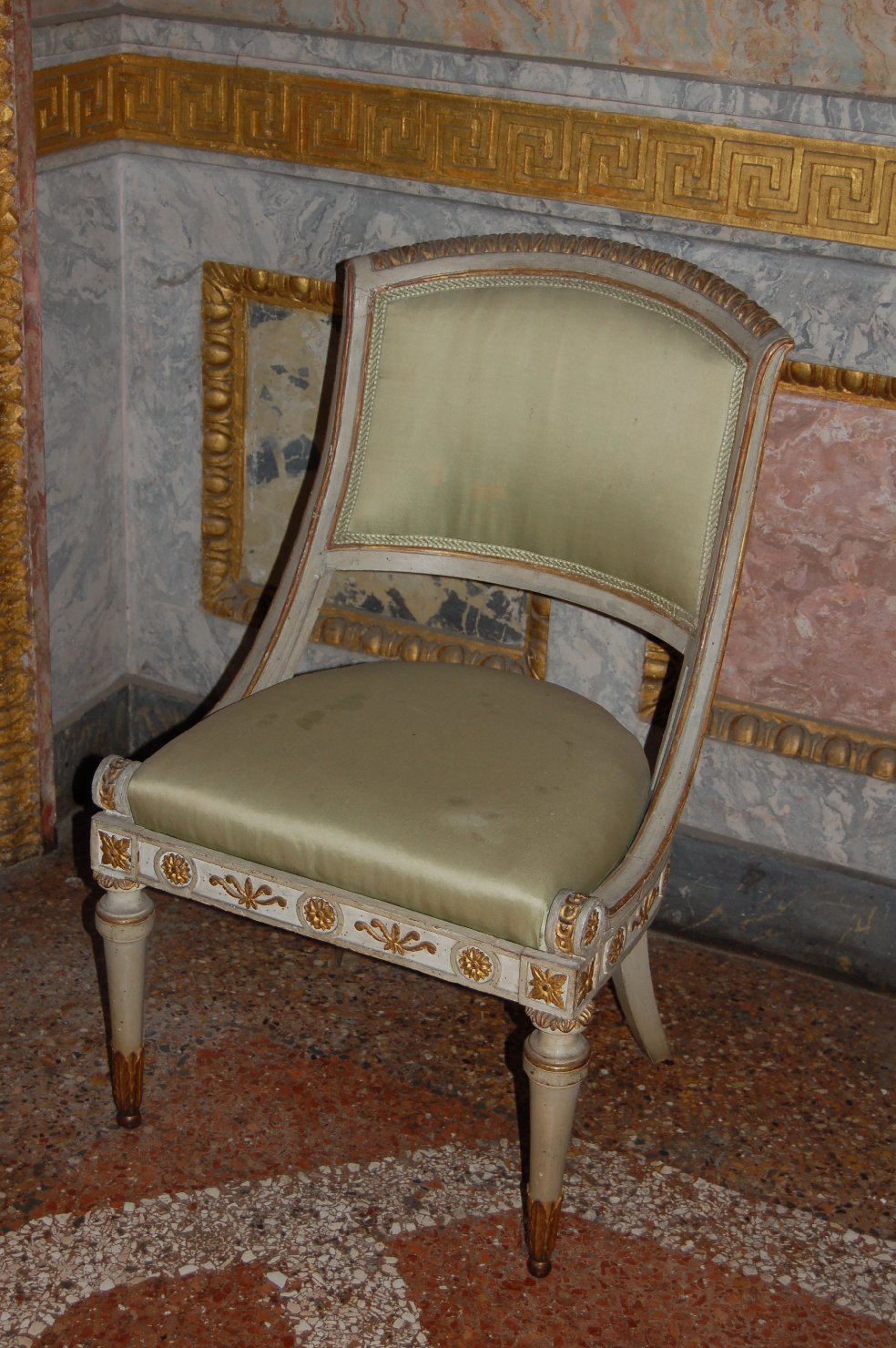 sedia, serie - ambito lombardo (secc. XVIII/ XIX)