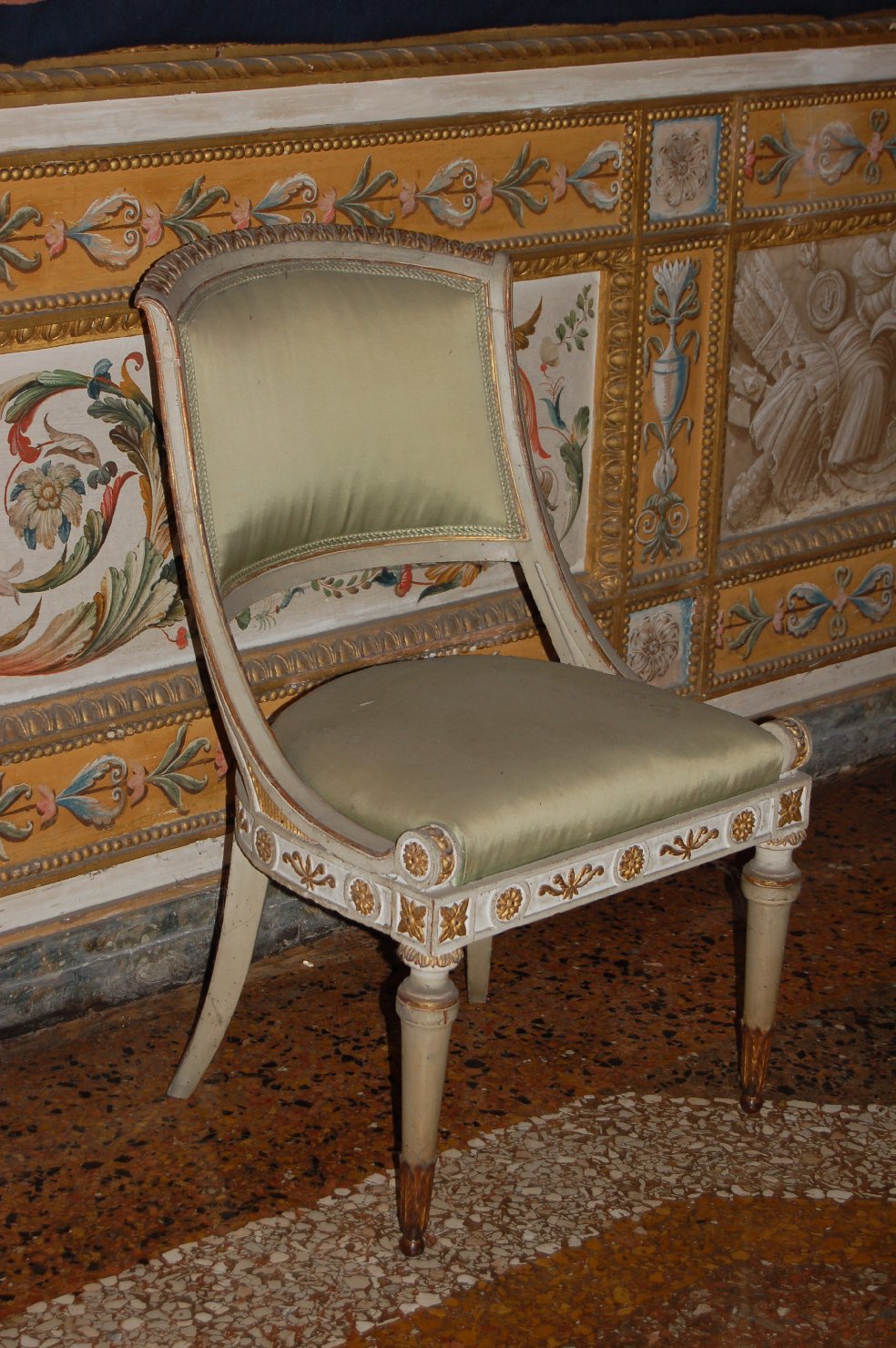 sedia, serie - ambito lombardo (secc. XVIII/ XIX)