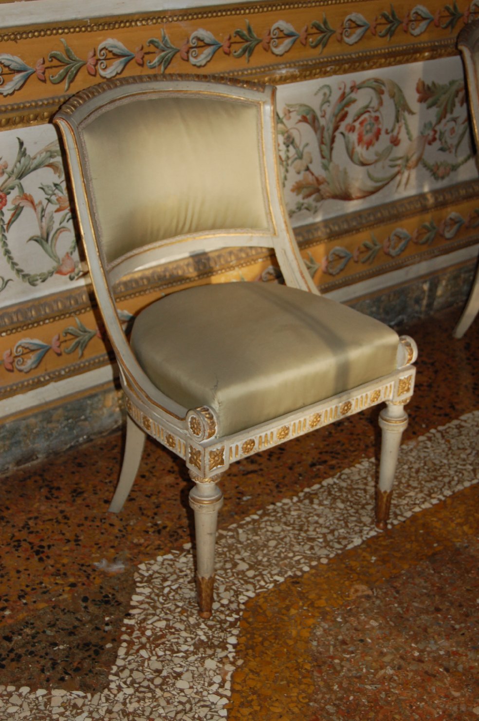 sedia, serie - ambito lombardo (secc. XVIII/ XIX)