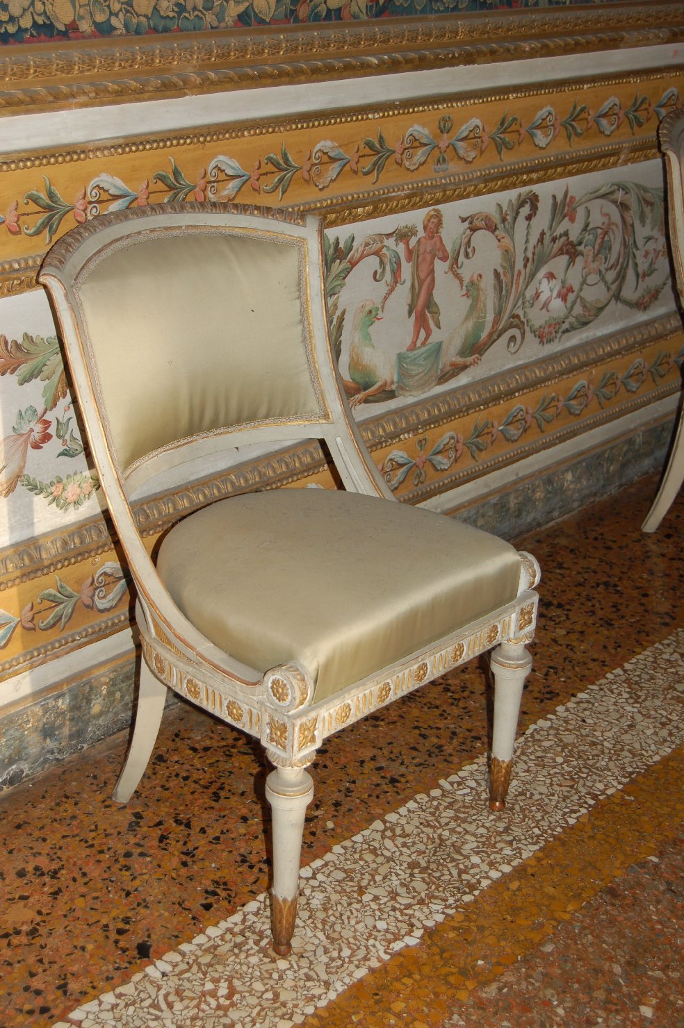 sedia, serie - ambito lombardo (secc. XVIII/ XIX)