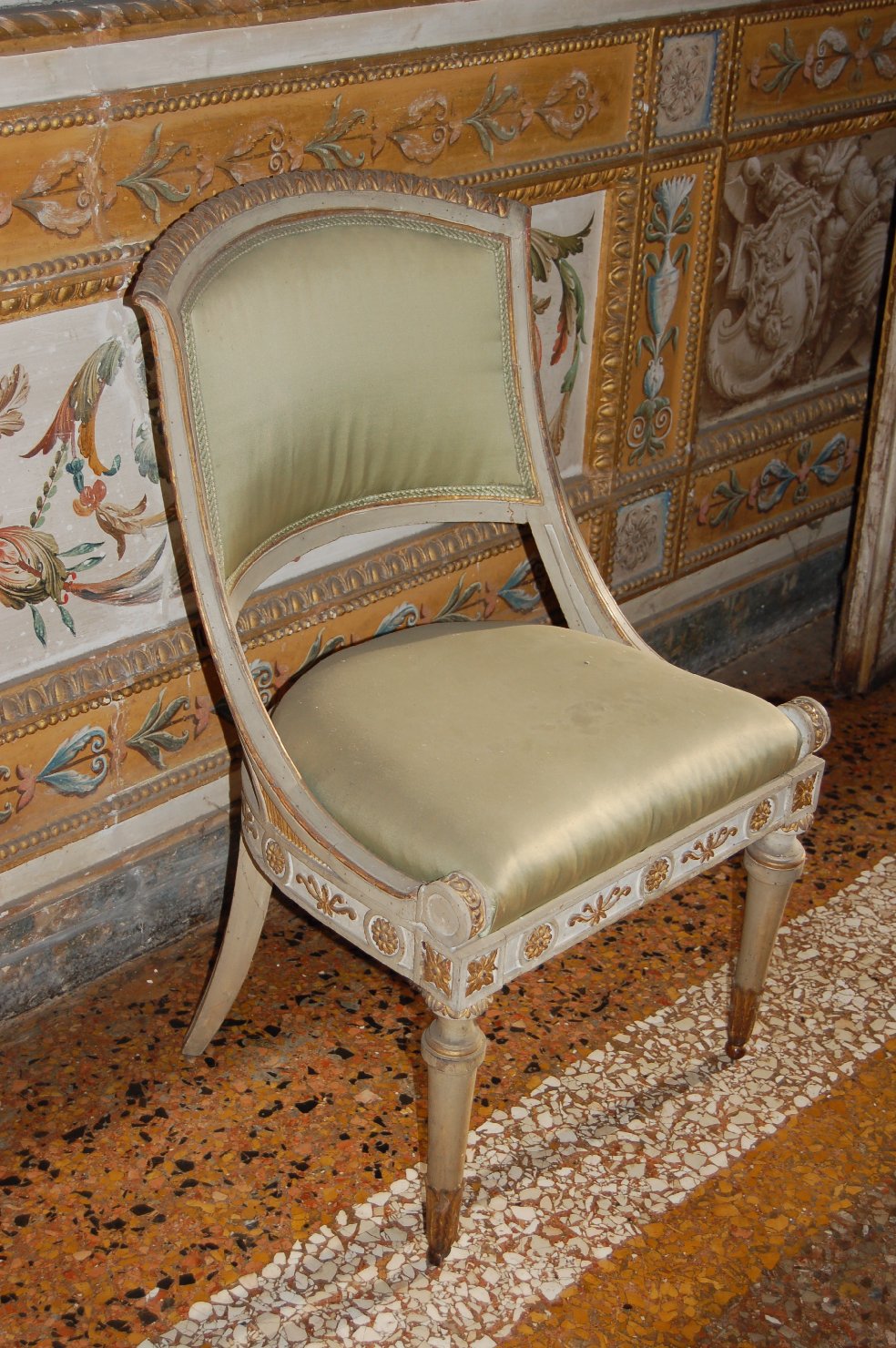 sedia, serie - ambito lombardo (secc. XVIII/ XIX)