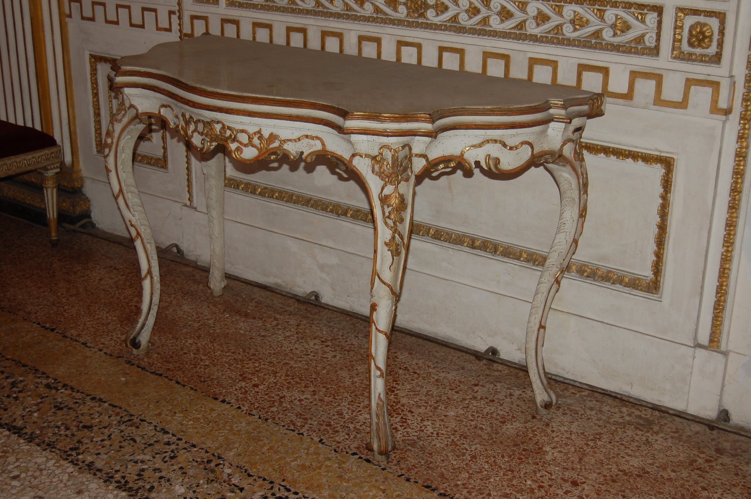 tavolo da muro, serie - ambito Italia settentrionale (sec. XVIII)