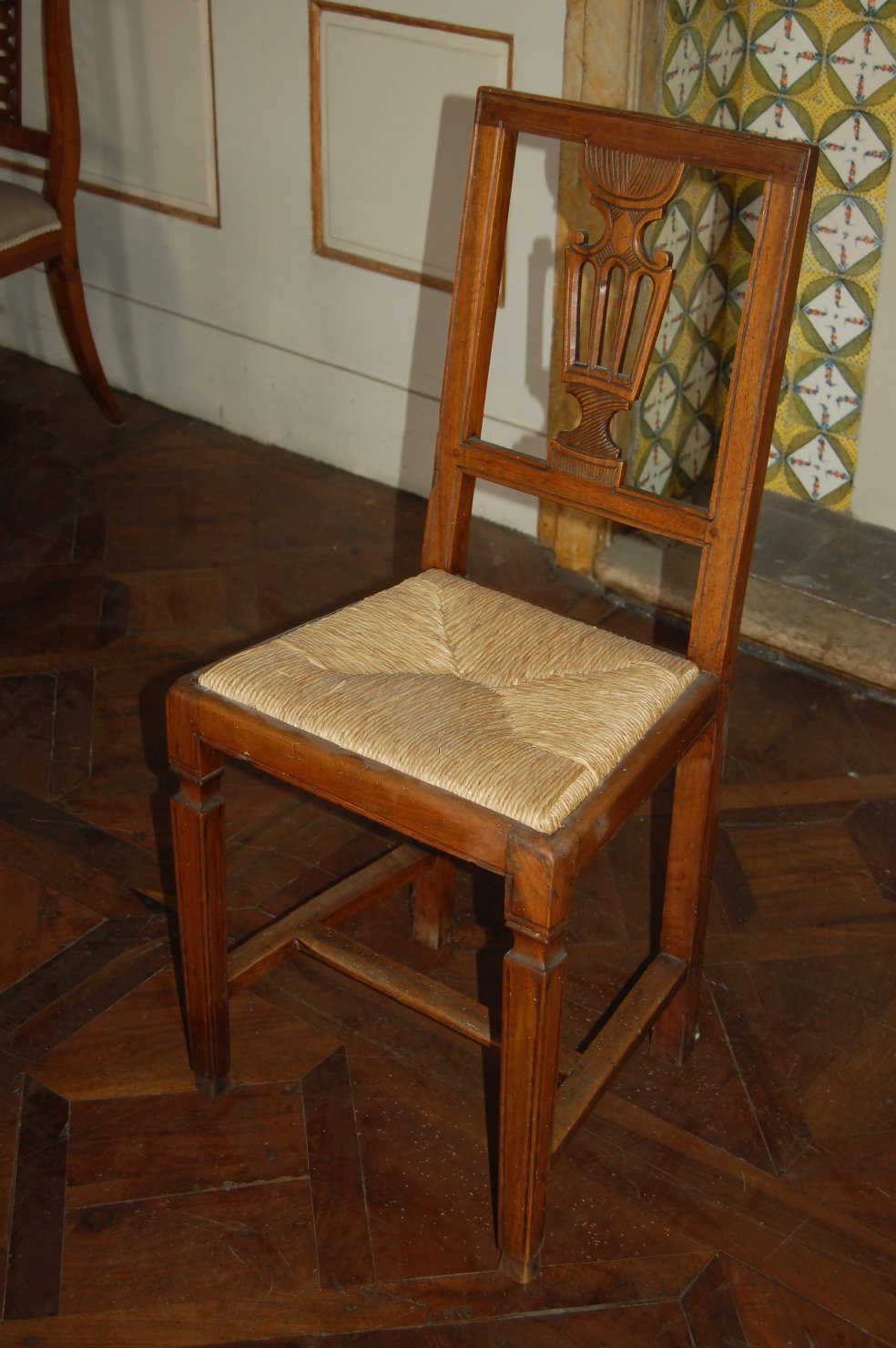 sedia, coppia - ambito mantovano, ambito reggiano (sec. XIX)