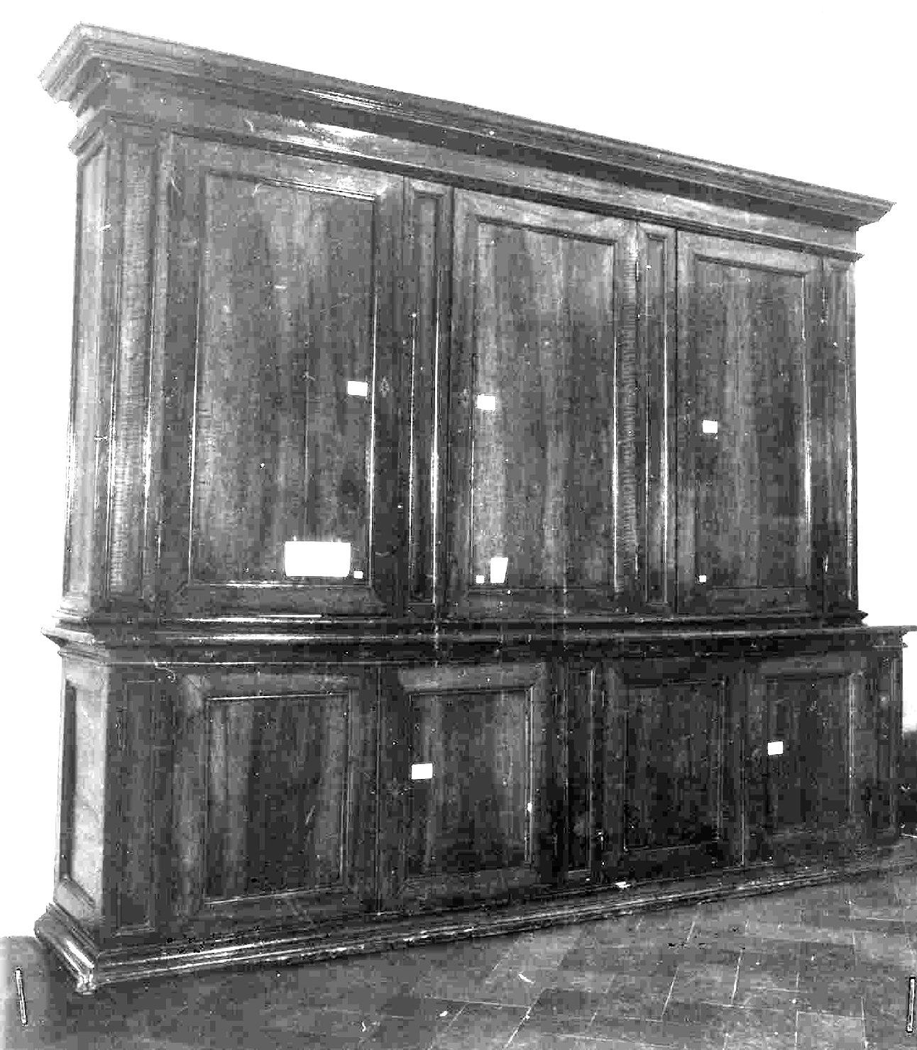 armadio, opera isolata - ambito Italia settentrionale (seconda metà sec. XVII)