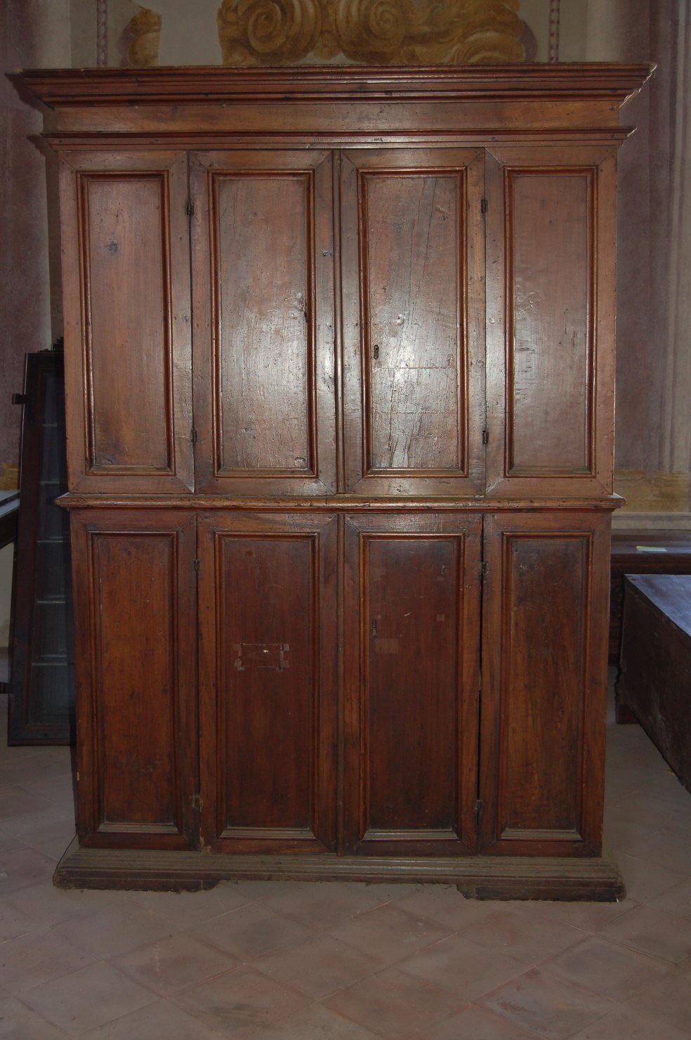 armadio, opera isolata - ambito Italia settentrionale (prima metà sec. XVII)