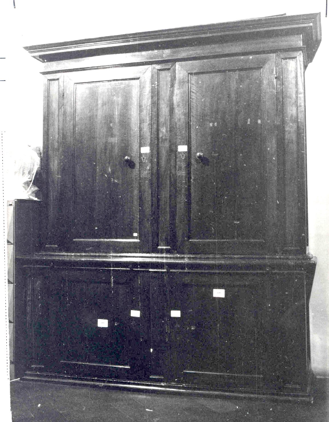 armadio, opera isolata - ambito Italia settentrionale (sec. XVII)