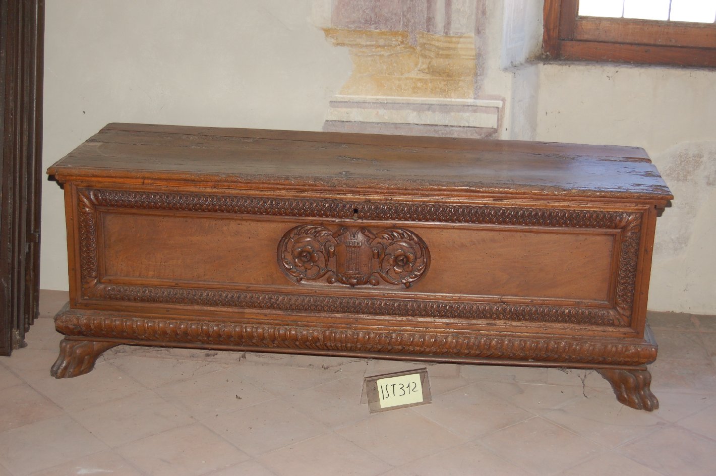 cassone, opera isolata - ambito Italia settentrionale (seconda metà sec. XVI)