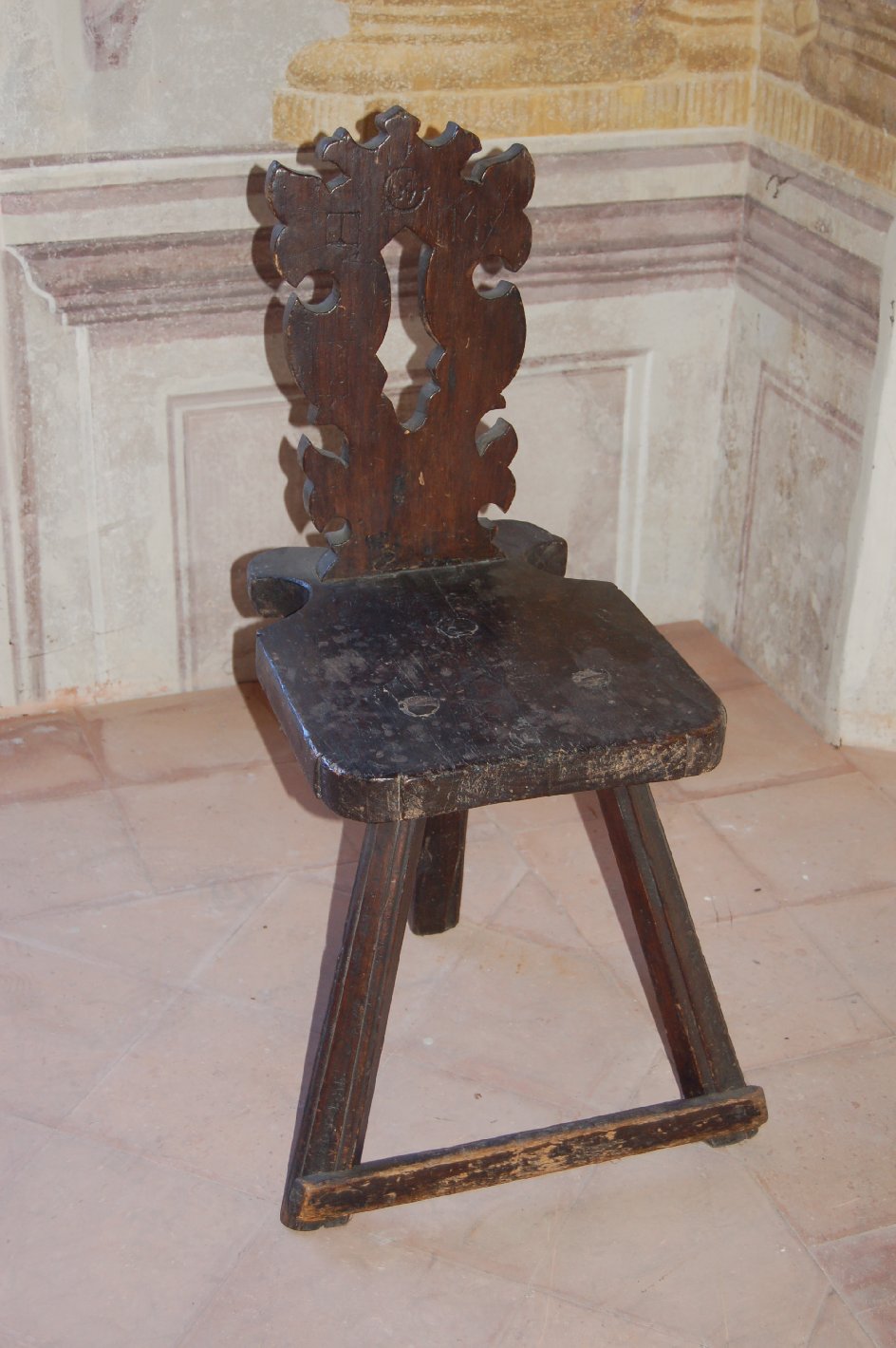 sgabello, opera isolata - ambito Italia centro-settentrionale (prima metà sec. XVI)