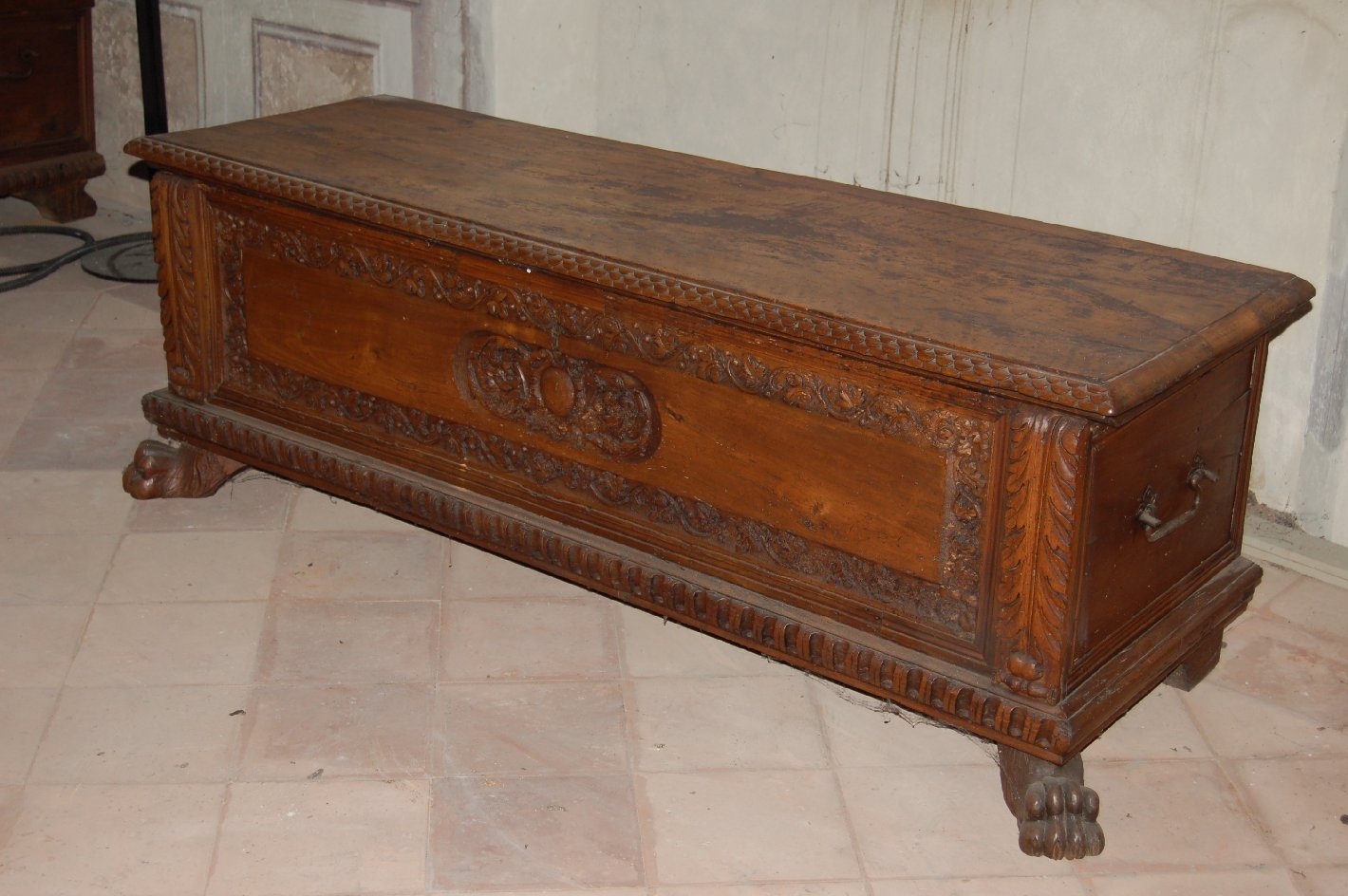 cassone, opera isolata - ambito Italia settentrionale (seconda metà sec. XVI)