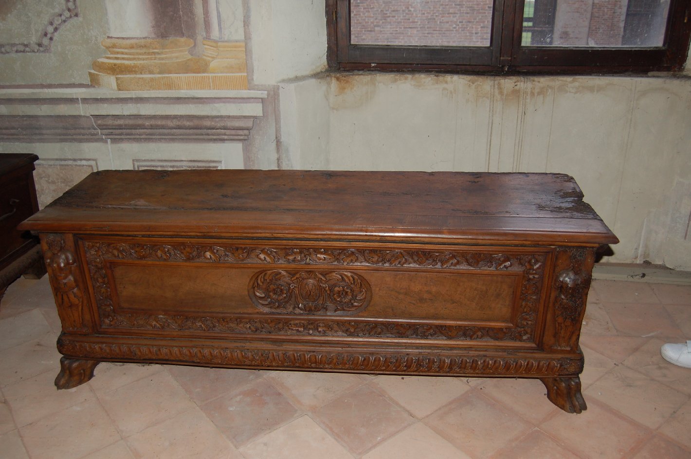 cassone, opera isolata - ambito Italia settentrionale (seconda metà sec. XVI)