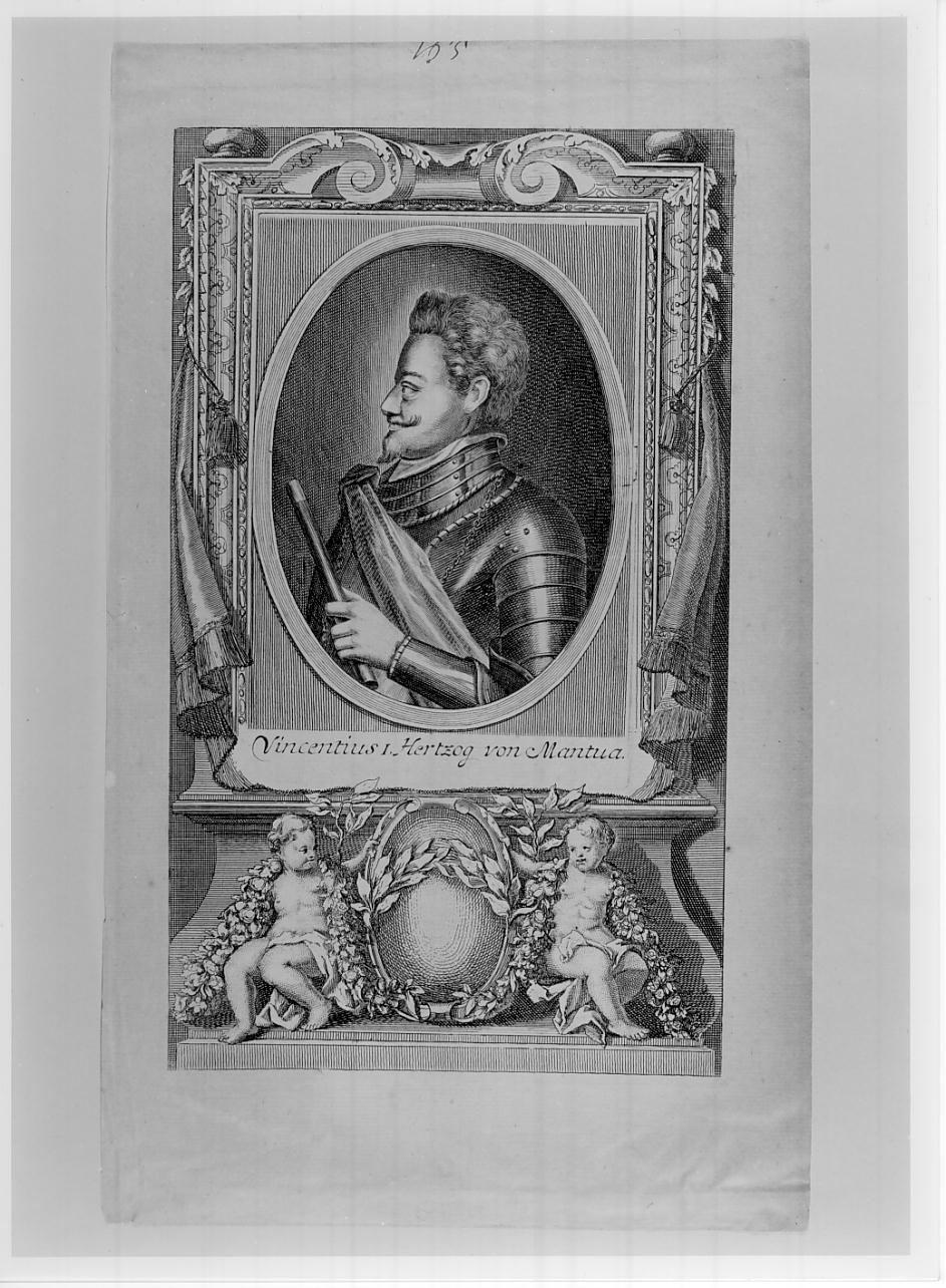 Vincenzo I Gonzaga, quarto duca di Mantova e secondo del Monferrato (n. 1562 - m. 1612) (stampa, serie) - ambito europeo (sec. XVII)