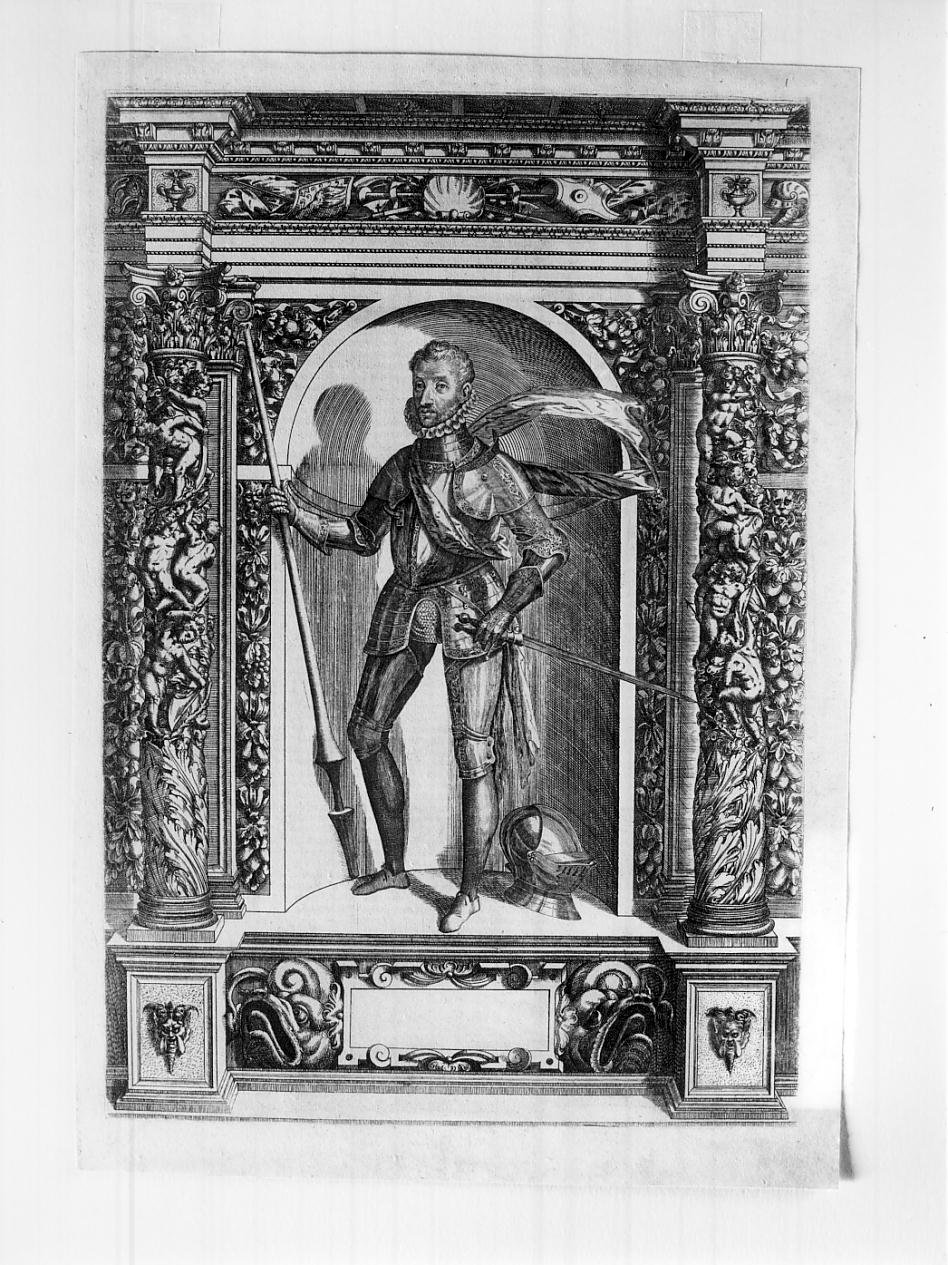 Vespasiano Gonzaga, duca di Sabbioneta e di Traietto (n. 1531 - m. 1591) (stampa, serie) - ambito europeo (sec. XVII)