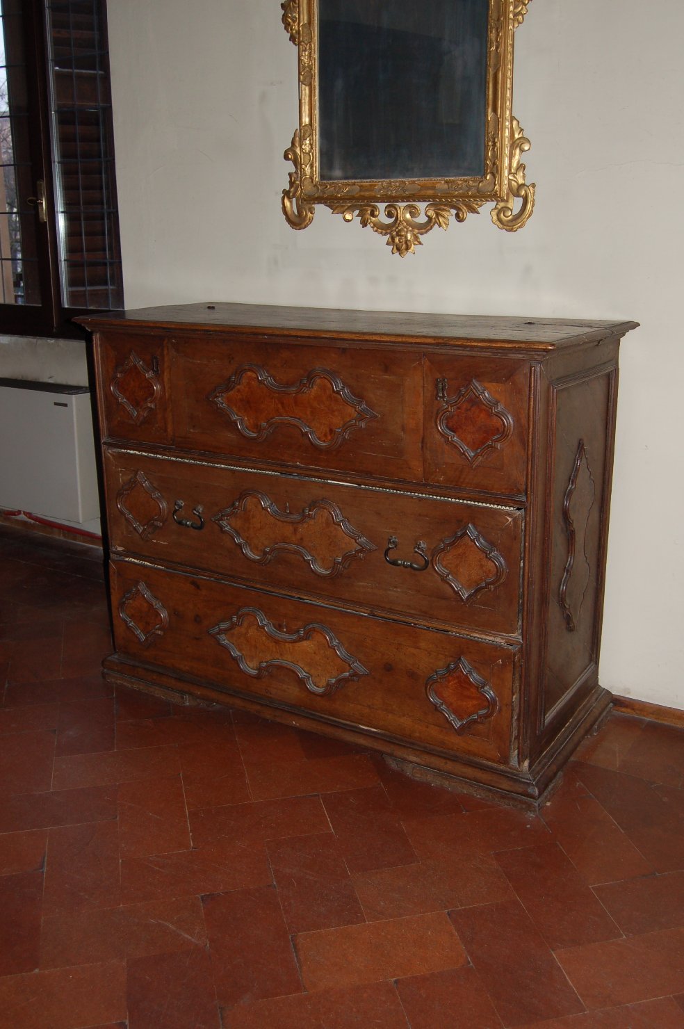 cassettone, opera isolata - ambito lombardo (fine/inizio secc. XVII/ XVIII)