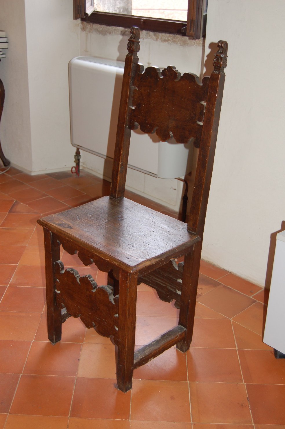 sedia, opera isolata - ambito Italia settentrionale (sec. XVII)