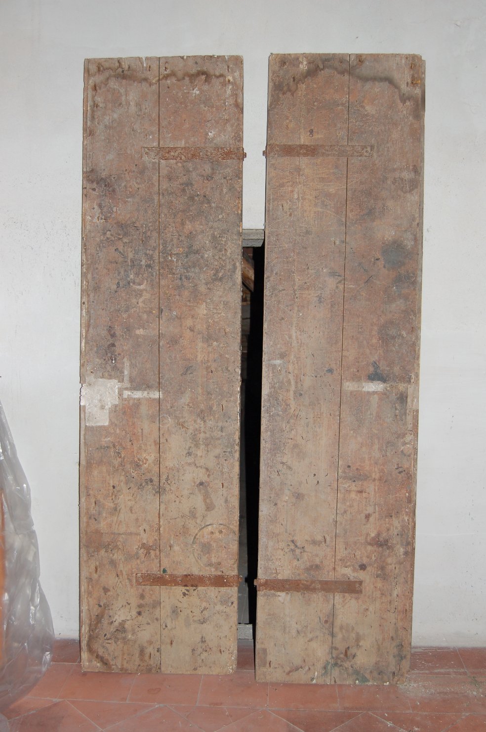 porta - a due battenti, opera isolata - produzione mantovana (prima metà sec. XIX)