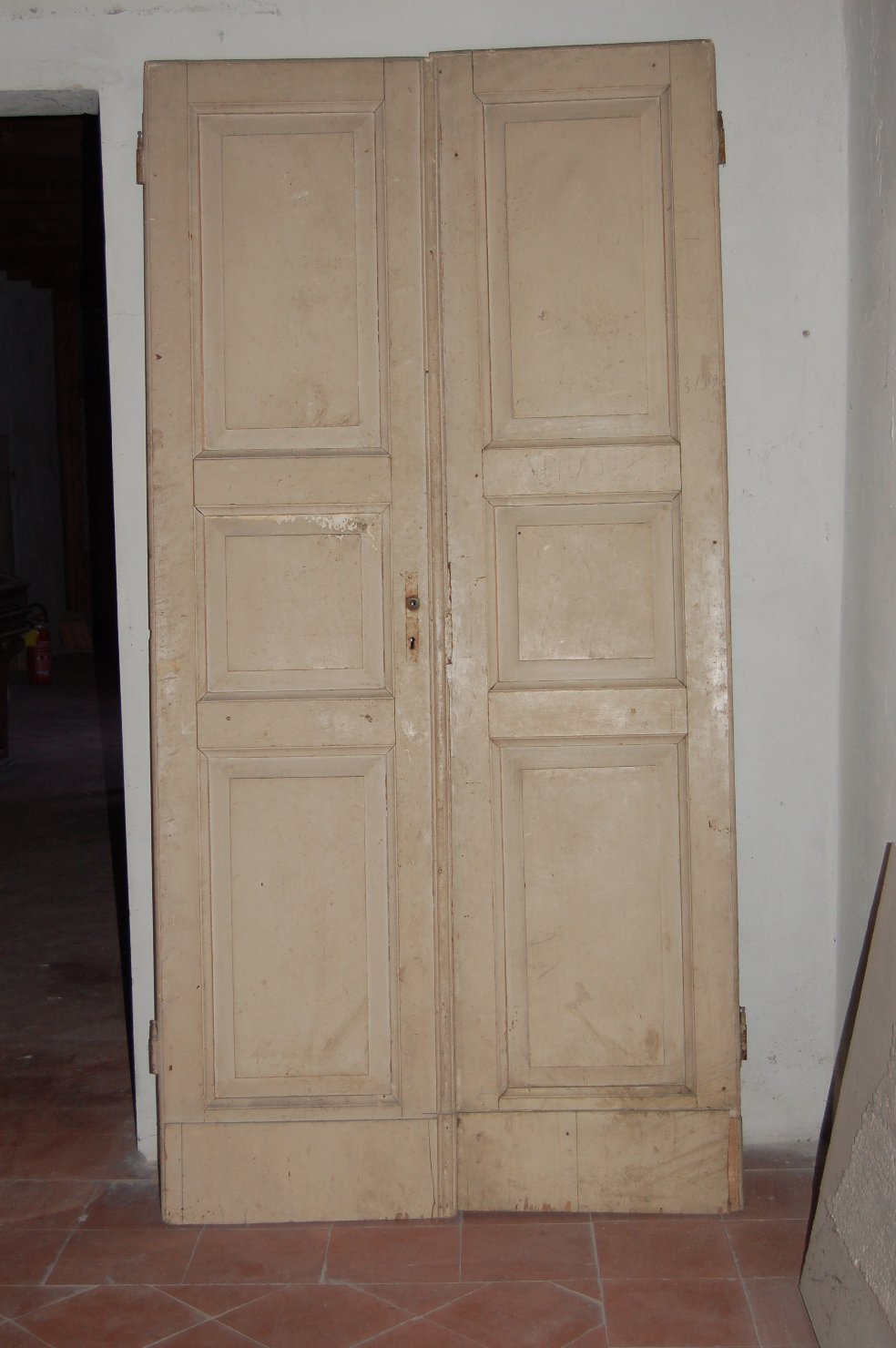 porta - a due battenti, opera isolata - produzione mantovana (prima metà sec. XIX)