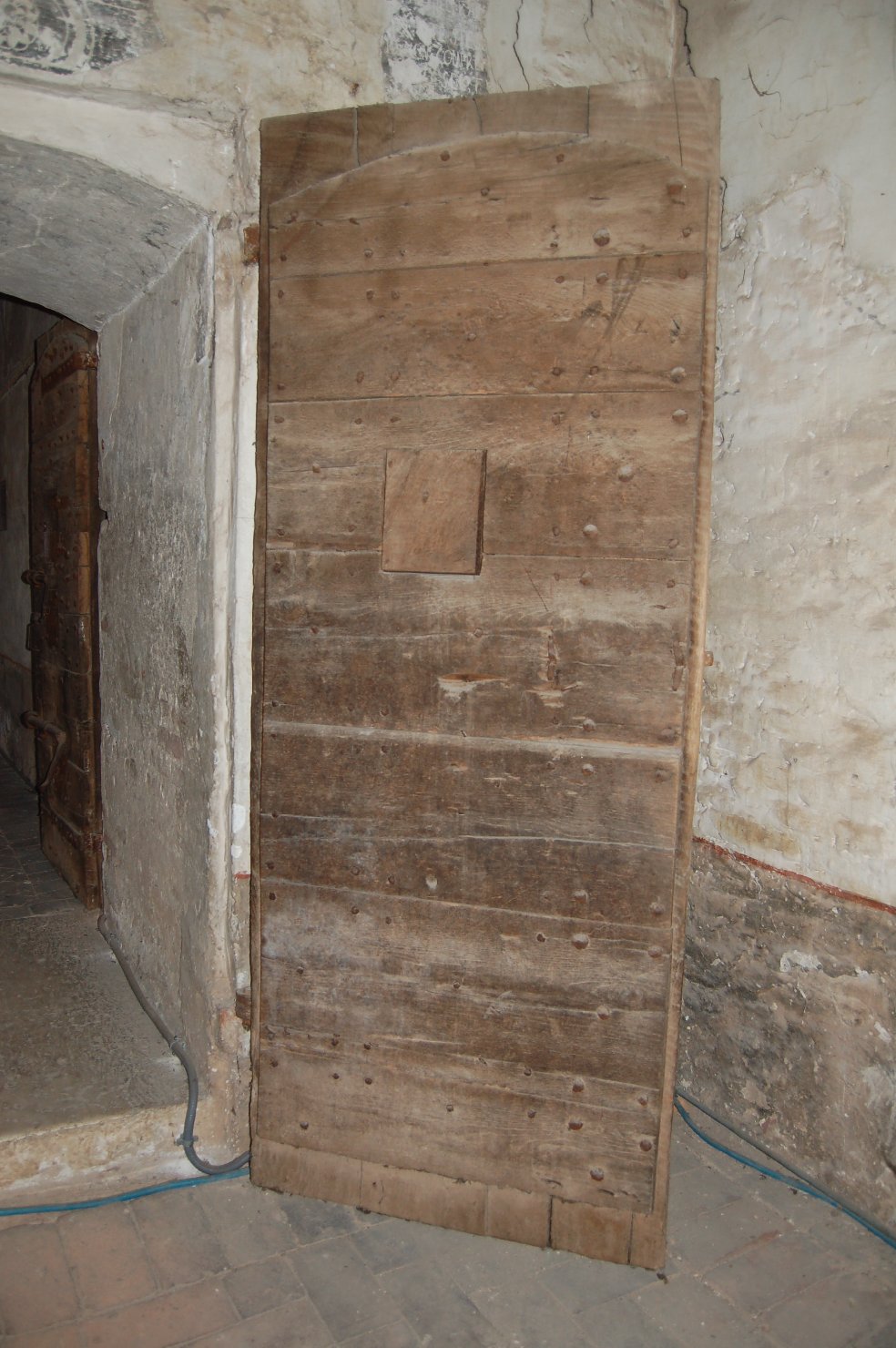 porta - ad un battente, opera isolata - produzione mantovana (sec. XIX)